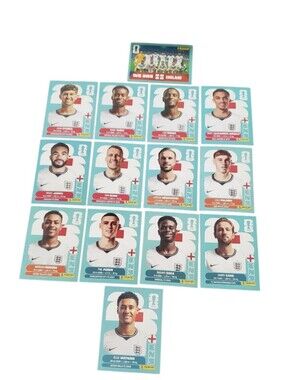 Panini FIFA World Cup 2026 Team England Latin American Stickers Lot 14